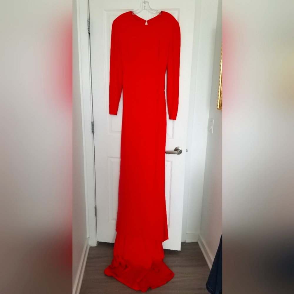 Red Stella McCartney gown dress